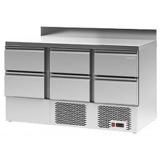 Стол холодильный POLAIR TMi3GN-222-G с бортом