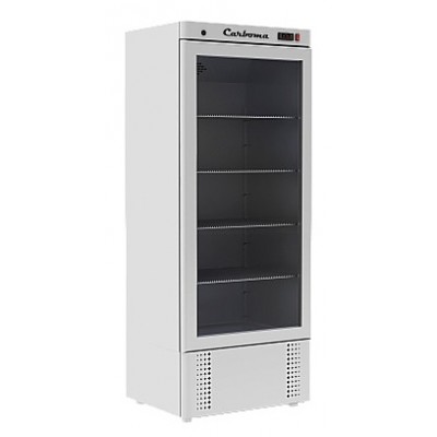 Шкаф холодильный Carboma V560 С INOX