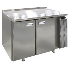 Стол холодильный Finist СХСм-700-2 (боковой холодильный агрегат, с бортом)