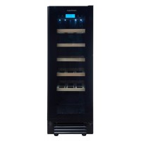 Винный шкаф Cellar Private CP020-1TBH черная дверь