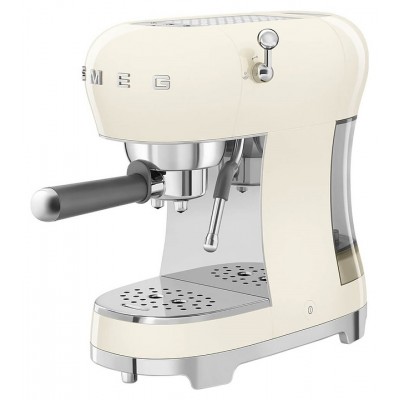 Эспрессо кофемашина SMEG ECF02CREU кремовая