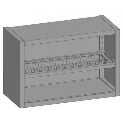 Полка настенная для стаканов Restoinox ПНО-С-12/4