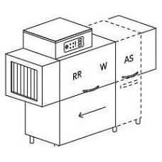 Туннельная посудомоечная машина Dihr RX 104 DX+DDE+XP+DR64