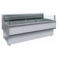 Витрина холодильная Carboma Bavaria 2 GC110 SP 2,0-2 0011-9006 (статика, с боковинами)