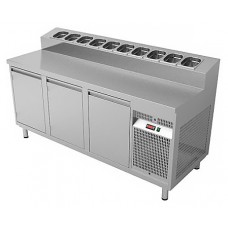 Стол холодильный для пиццы Gastrolux СОПБ4-226/4Д/Sр