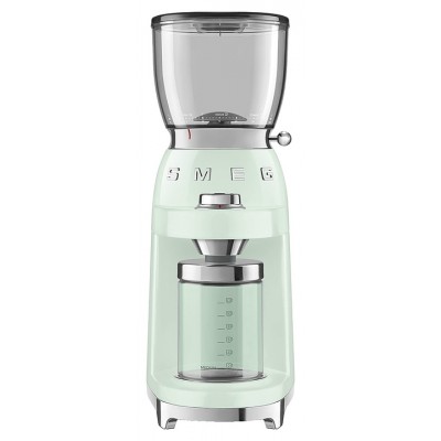 Кофемолка SMEG CGF11PGEU пастельная зеленая