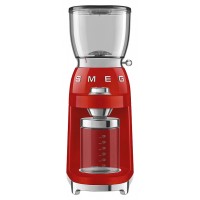 Кофемолка SMEG CGF11RDEU красная
