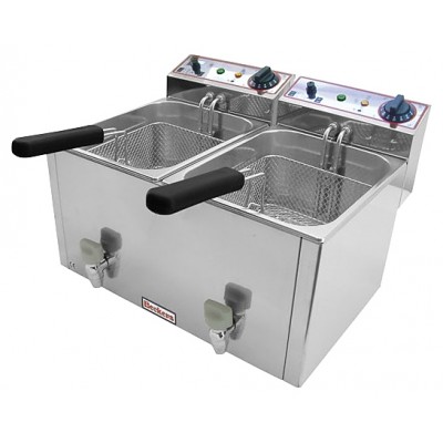 Фритюрница BECKERS FR 8+8LT