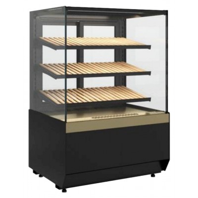 Витрина хлебная Carboma KC70 N 1,3-1 Light Bread версия 2.0 (Bronze 9005/0109)