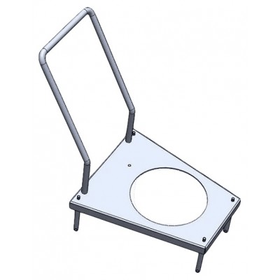 Тележка для дежи на 40 л SGS TROLLEY 40 LT.