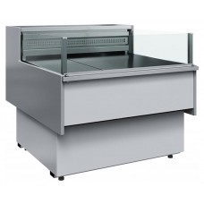 Витрина холодильная Carboma Bavaria 2 GC110 VM 1,25-2 0011-9006 (динамика, с боковинами)