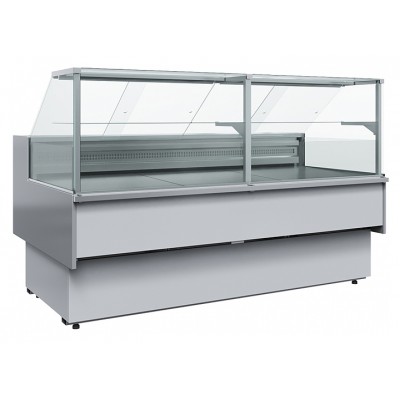 Витрина холодильная Carboma Bavaria 2 GC110 SM 2,5-1 0011-9006 (статика, с боковинами)