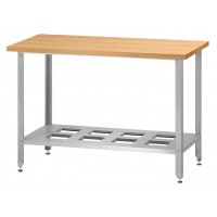 Стол кондитерский Mecon Norma Inox СПРн 1200х600х860 мм, полка-решетка