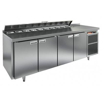 Стол для салатов HICOLD SL2-1111SN (1/6) с крышкой