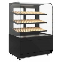 Витрина хлебная Carboma Radius KR70 N 0,9-1 Light Bread (Bronze 9005/0109)