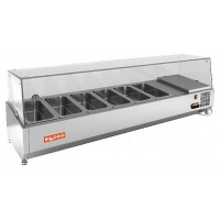 Витрина холодильная HICOLD VRTG 1485 к PZE3 (1/4)