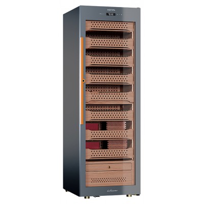 Шкаф для сигар MEYVEL MC-376BK (PRO)