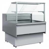Витрина холодильная Carboma Bavaria 2 GC110 SV 1,25-1 0011-9006 (статика, с боковинами)