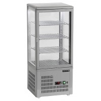 Витрина холодильная TEFCOLD UPD80 серая