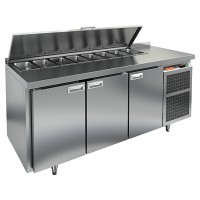Стол для салатов HICOLD SL1-111GN (1/3) с крышкой