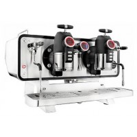 Кофемашина Sanremo Opera 2 гр. стальная-белая (высокая)