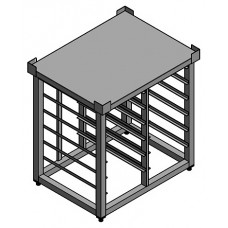 Подставка под пароконвектомат Gastrolux ППО2-08.26.3/12GN/С/У-85 2х6 уровней для GN 1/1 820х630х850/880 мм (нерж.сталь)