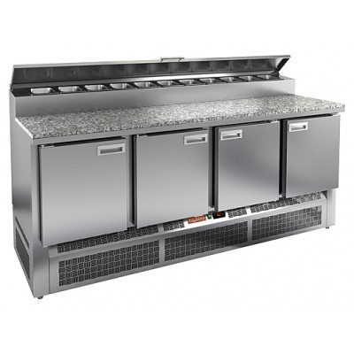 Стол для пиццы HICOLD PZE2-1111/GN (1/6H) камень
