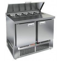 Стол для салатов HICOLD SLE1-11GN (1/3) с крышкой