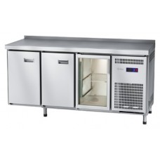 Стол холодильный Abat СХС-70-02 (1 дверь-стекло, 2 двери, борт)