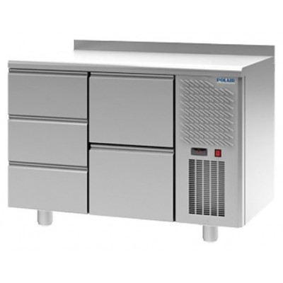 Стол холодильный POLAIR TM2-32-G с бортом