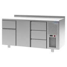 Стол холодильный POLAIR TM3-103-G с бортом
