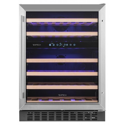 Винный шкаф Temptech Premium WPX60DCS нерж. сталь