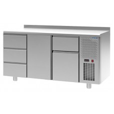 Стол холодильный POLAIR TM3-301-G с бортом