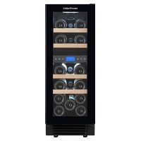 Винный шкаф Cellar Private CP017-2TBH черная дверь со скрытой рукояткой