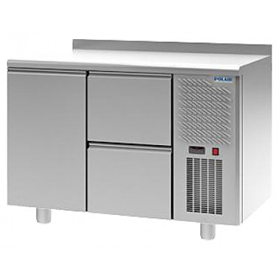 Стол холодильный POLAIR TM2GN-02-G с бортом