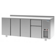 Стол холодильный POLAIR TM4-0001-G с бортом
