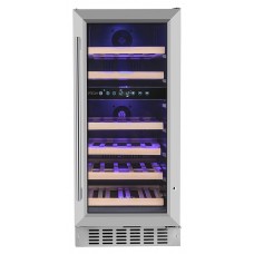Винный шкаф Temptech Premium WPQ38DCS нерж. сталь