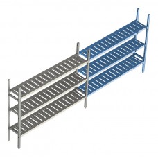 Стеллаж модульный линейный дополнительный POLAIR LOAD.ME POLY 16AL.3PP40.10Е