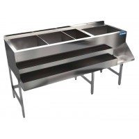 Барная станция КАМИК 2400х600(950)х900(1000) мм