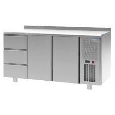 Стол холодильный POLAIR TM3-300-G с бортом