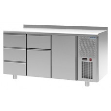 Стол холодильный POLAIR TM3-310-G с бортом
