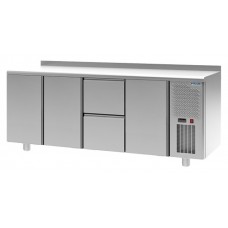 Стол холодильный POLAIR TM4-0020-G с бортом