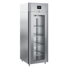 Шкаф холодильный POLAIR CS107-Meat стеклянная дверь, тип 2
