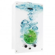 Водонагреватель газовый Zanussi GWH 10 Fonte Glass Lime, разноцветный